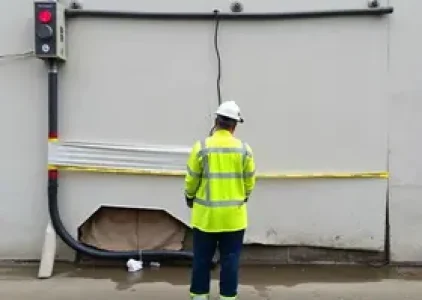 vazamento em botijão de gás