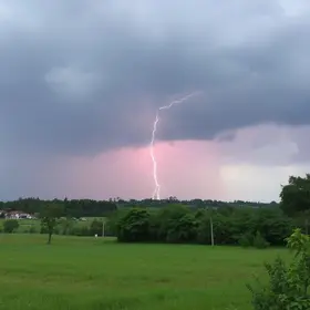 tempestade localizada em Resende