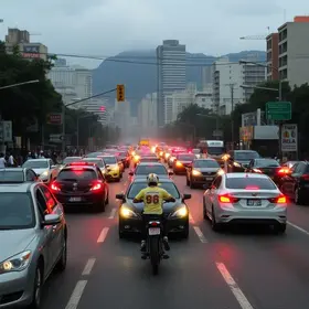 retenção no trânsito