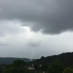 céu nublado