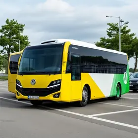 ônibus elétrico da Volkswagen