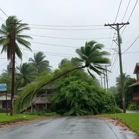 ventania em Resende