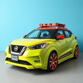 Nissan Kicks é personalizado por artista plástico