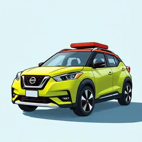 Nissan Kicks estilizado